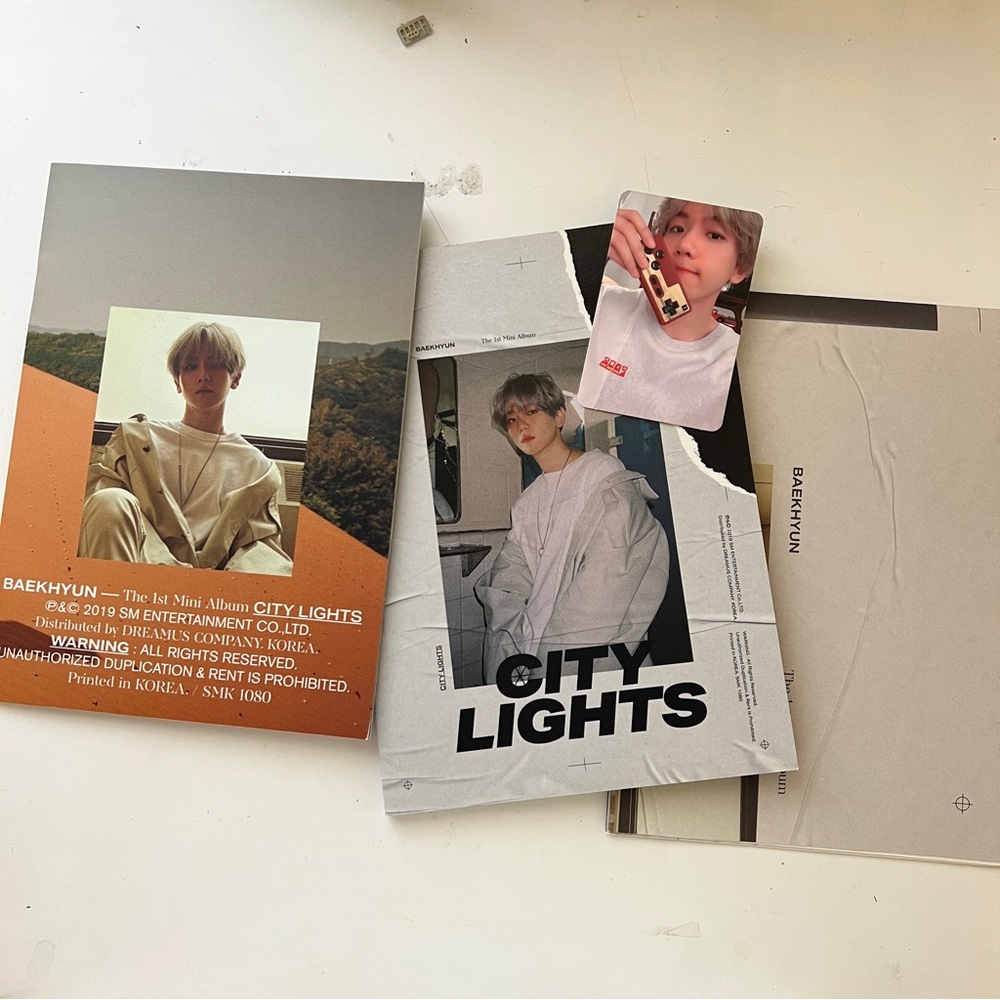 EXO Baekhyun City Lights Album